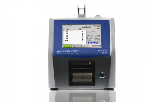 美国莱特浩斯SOLAIR 3350+便携式空气粒子计数器